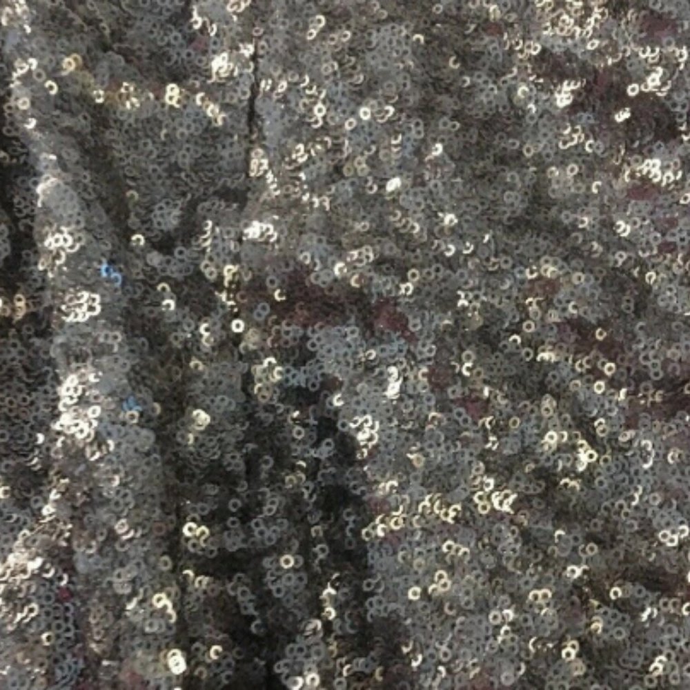 Dress the Population Platinum Sequin Harper V-Neck - Picture 4 of 5